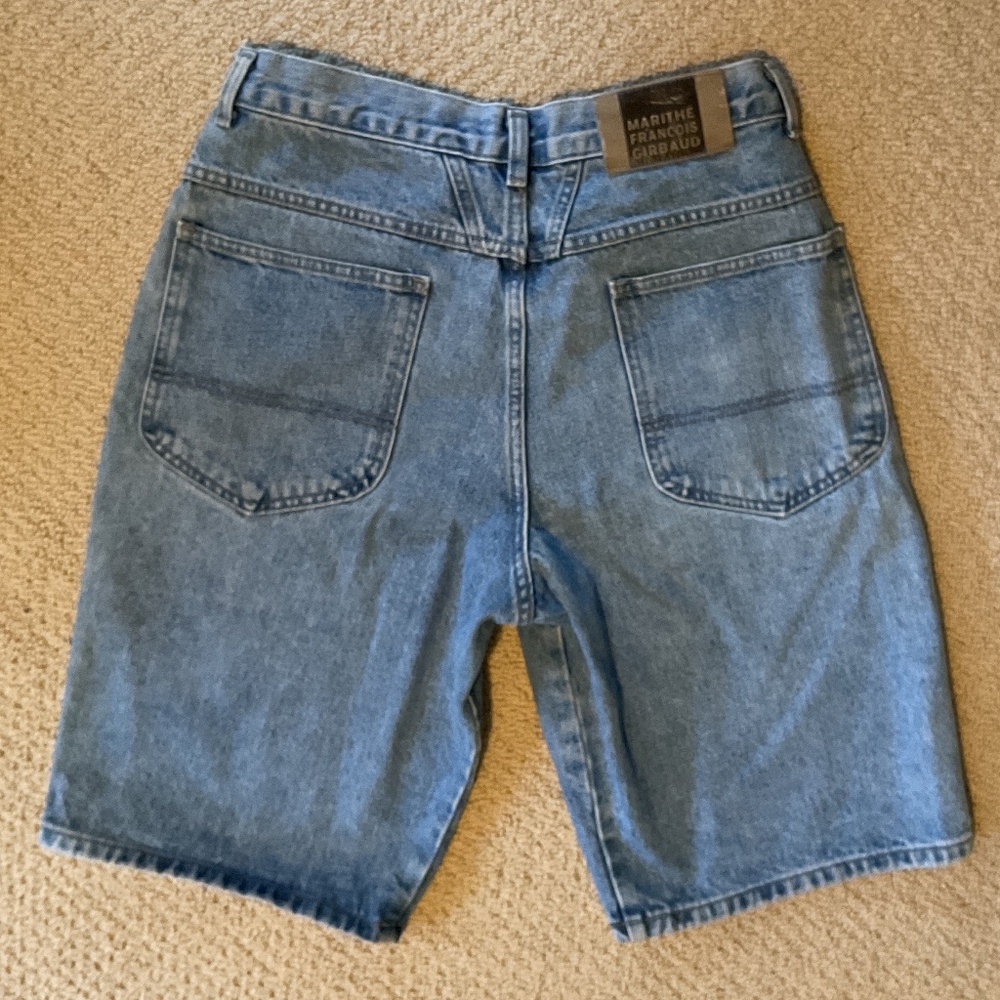 Vintage 90’s Marithe Francois Girbaud Denim Jean Shorts Baggy Jort  Size 31